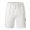 White, variant on Mens Casual Shorts Cotton Drawstring Summer Beach Stretch Twill Chino Golf Shorts Whit Zipper Pockets White 36