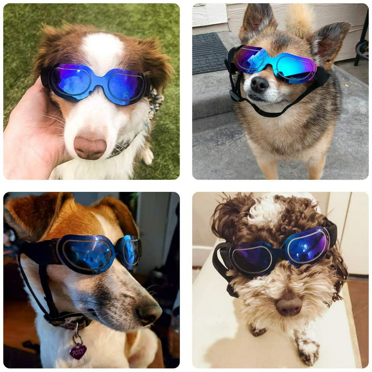 Dog Sunglasses Adjustable Strap For Uv Sunglasses Waterproof