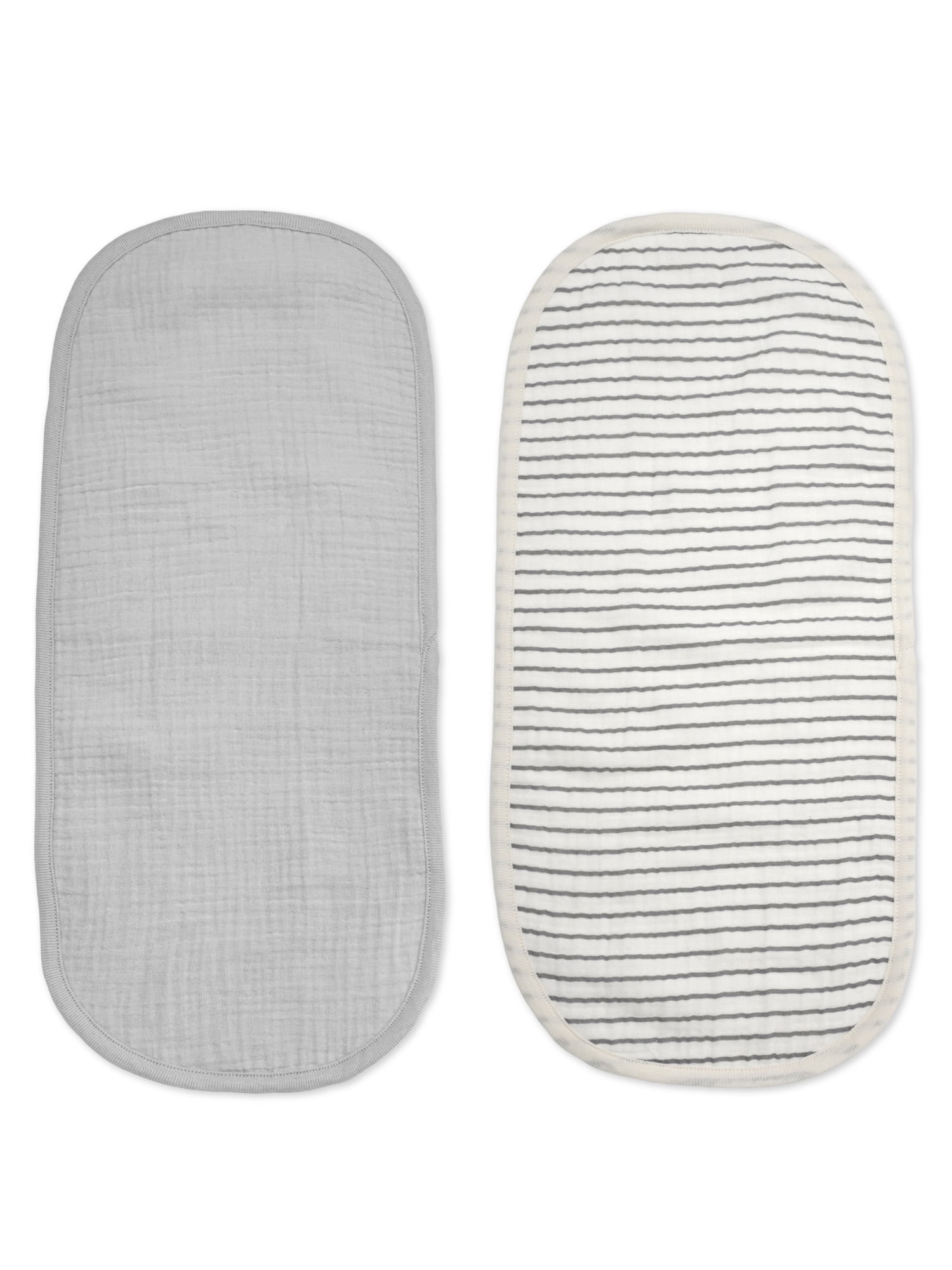 Carter's Child of Mine Infant Unisex Burp Cloths, 2 Pack, one size