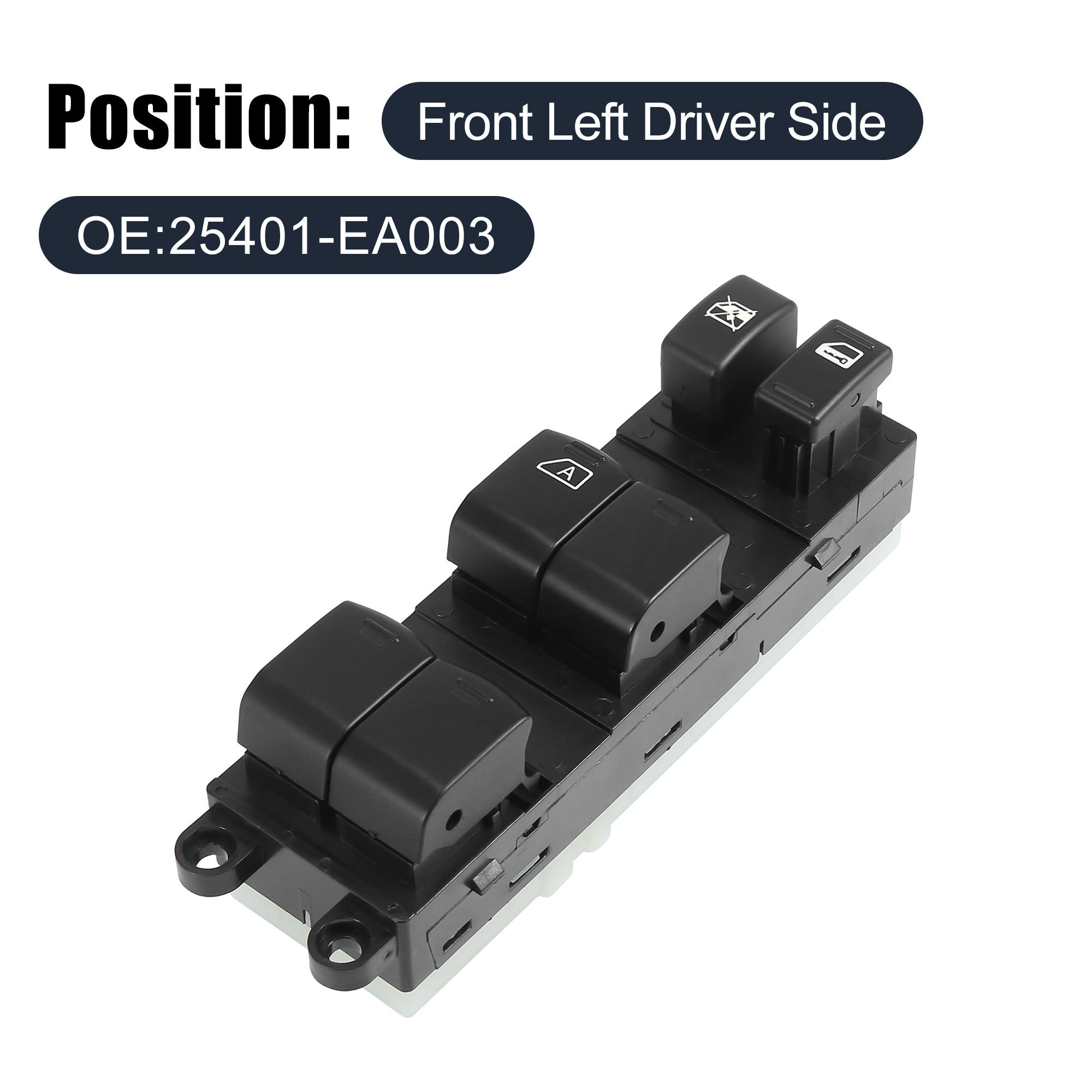 Unique Bargains Master Driver Side Power Window Switch for Nissan Frontier Xterra