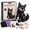 Blue, variant on Mystical Galaxy DIY Patchwork Animal Kit, Felt Animal Sewing Kit for Beginners, 3D Stuffed Plush Animals, Pre-Cut Handmade Craft Kit for Adults Kids, Art Gift