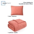 thumbnail image 4 of Ensemble de couette 2 pièces Mainstays, Terracotta Dream, lit simple, 4 of 9