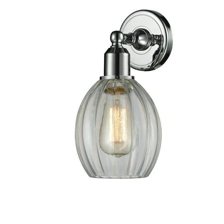 

Innovations Lighting 900-1W Melon Melon 1 Light 13 Tall Bathroom Sconce - Chrome