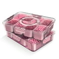 thumbnail image 7 of COOK WITH COLOR Snackle Box for Kids Lunch Box and Snack Container, Pink, 2-Pack, 7 of 7