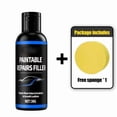 thumbnail image 1 of Car Plastic And Leather Repair Filler Black Restorer For Tires And Leather Seats Long-Lasting Blackening Agent With Sponge 38ml, 1 of 8