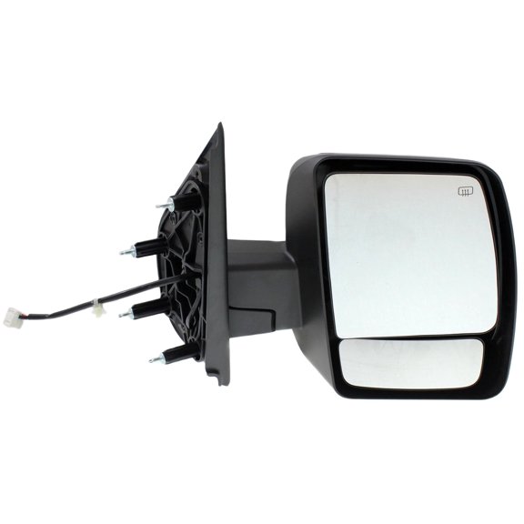 MIRROR Compatible For 2012-2021 Nissan NV1500 NV2500 Right Passenger Heated Power Glass Textured Black