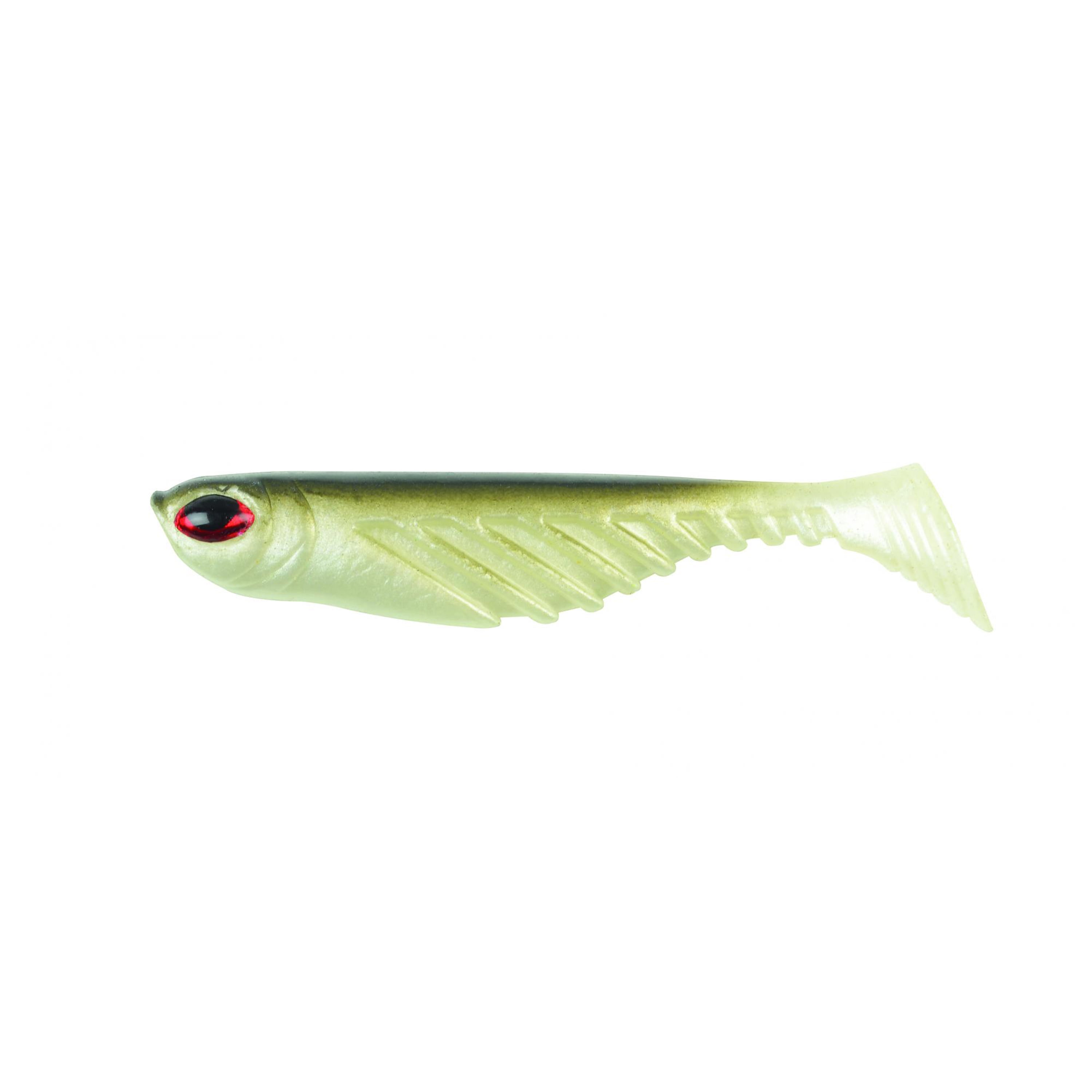 PowerBait Ripple Shad Soft Bait 3 1/2" Length, Smelt, Per 7 1289904