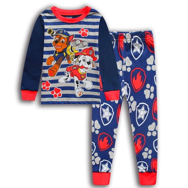 Amazon AliExpress Ropa para niños de primavera y otoño europea y americana Superman de manga larga estampado Spider-Man ropa para el hogar conjunto de dos piezas