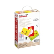 Banana Panda Let's Write and Wipe Animals 3+, dry erase cards set for toddler