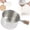 Silver, variant on Stainless Steel Condiment Measuring Cup with Handle, Rose Gold, 12*5cm Family three meals daily preparation,Cooking utensils,Stainless steel-Rose Gold
