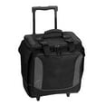 thumbnail image 2 of Preferred Nation 12 Bottle Wine Case Ice Chest Water Cooler with Wheels, Black, 2 of 3