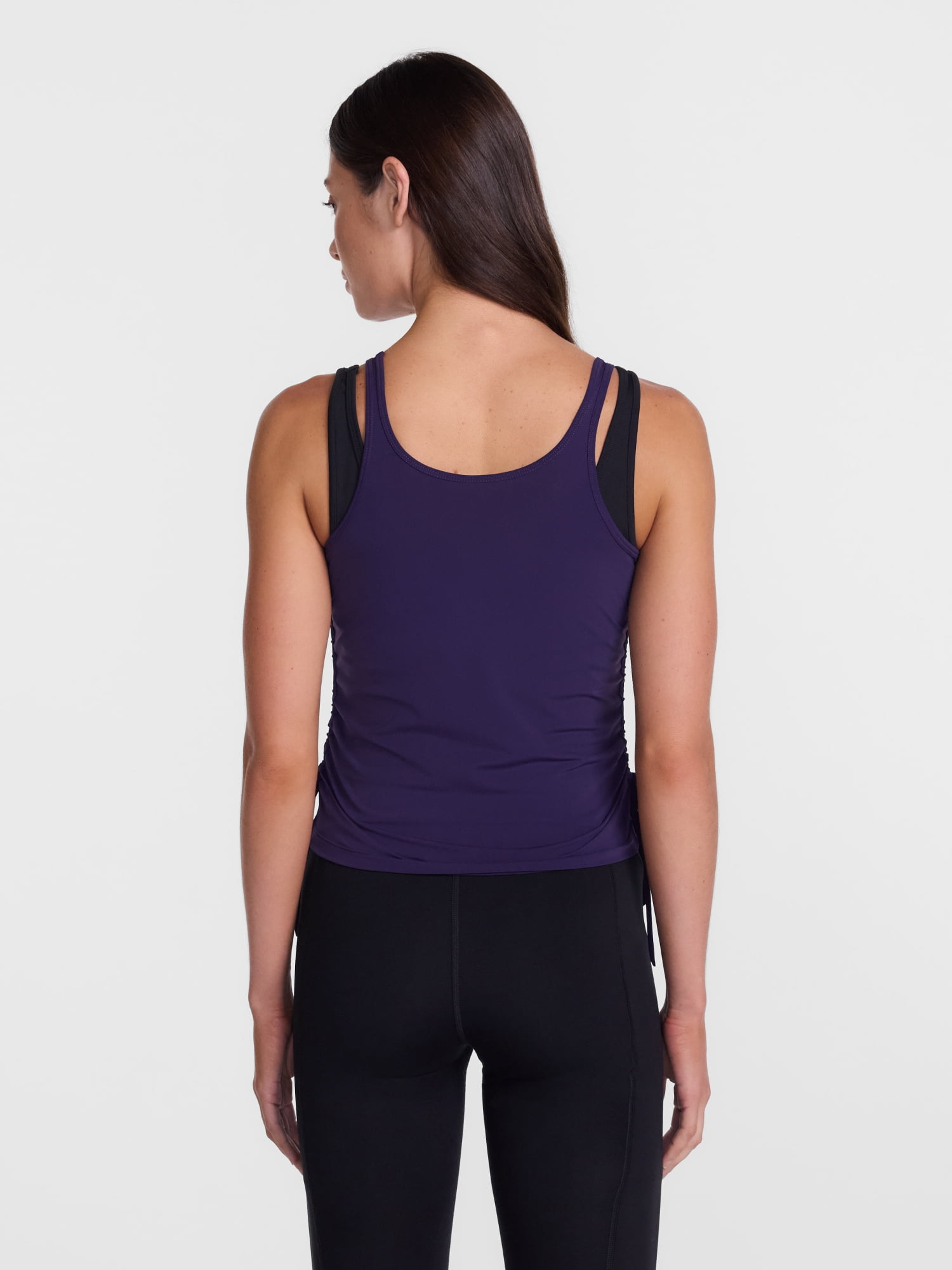 Avia Women's Ruched Tank Top, Sizes XS-XL