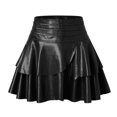 thumbnail image 3 of Aayomet Women'S Skirts Knee Length and Midi A-Line Flowy Skirt | Comfortable Clothes for Women,Black XXL, 3 of 5