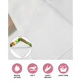 thumbnail image 6 of Yellow St. Patrick's Day Kitchen Dish Towels for Drying Dishes Set of 3, Green Lucky Clovers Dog Waffle Weave Microfiber Hand Tea Bathroom Towels Quick Dry & Absorbent Towel 15.7x23.6, 6 of 7