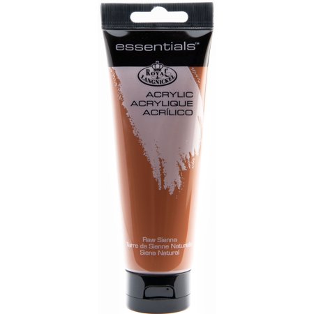 UPC: 0090672304353 | Royal & Langnickel Essentials 120ml Acrylic Paint Tube – Raw Sienna