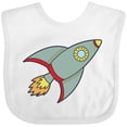 thumbnail image 3 of Inktastic Rocket Boys or Girls Baby Bib, 3 of 4