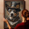 thumbnail image 6 of Australian Stumpy Tail Cattle Dog Canvas Painting Canvas Art Prints Bathroom Artwork for Wall Living Room Bedroom Bathroom Wall Art Framed Art Wall Decor Wood Wall Hanging Art, 6 of 6