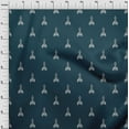 thumbnail image 3 of oneOone Tissu Polyester Lycra Ethnique Ikat Décor Tissu Imprimé BTY 56 Pouces de Large, 3 of 4