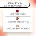thumbnail image 5 of Circle E Candles, Buttery French Vanilla Scent, Large Size Jar Candle, 43oz, 4 Wicks, 5 of 9