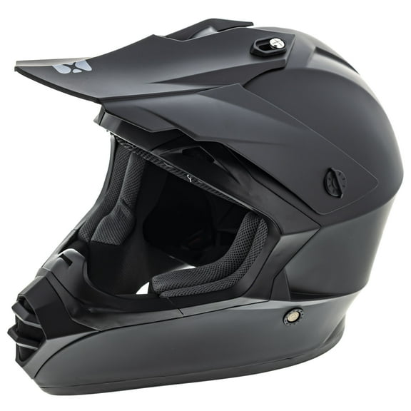 CKX TX228 Off-Road Open Face Motorcycle Helmet Matte Black 504771