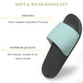 thumbnail image 3 of GZHJMY Stylish Slides for Women Men, Light Blue Solid Color Soft Flexible Slip-on Sandals Slippers, 3 of 7