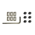 thumbnail image 2 of Road Bike Bicycle Cycling Pedal Cleats 6x Washers + 6*M5 Screws Kit For SPD keo, 2 of 5
