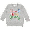 thumbnail image 2 of Inktastic I Love My Granny Toddler Sweatshirt, 2 of 4