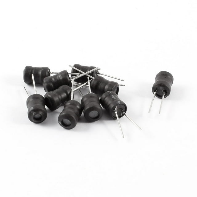 10Pcs Núcleo Magnético 20MH Radial 6x8 6mm x 8mm Inductores