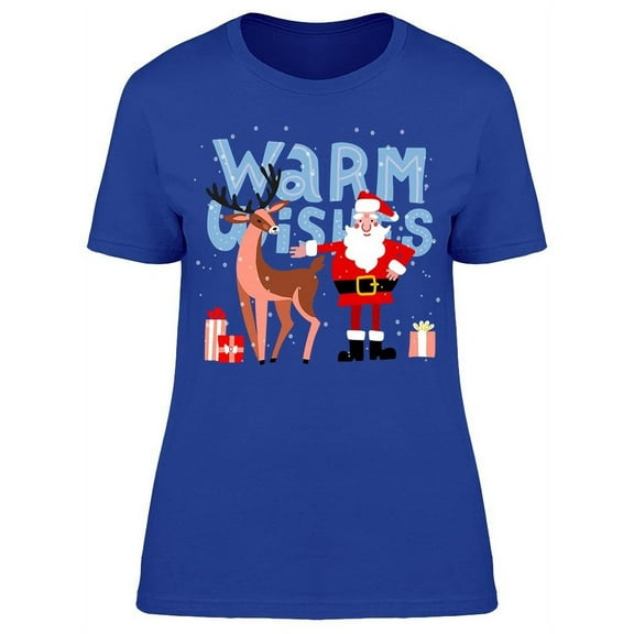 Warm Wishes Graphic T-Shirt Women -Image by Shutterstock, Female 3X-Large