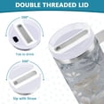 thumbnail image 5 of Water Bottle Insulated Tumblers Water Cup Water Jug Coffee Cup Travel Water Bottle Durable and Fashionable Frozen Fallen Leaves Design, 5 of 8