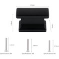 thumbnail image 2 of MUMU 6-Pack 1.5inch Satin Nickel Cabinet knobs Cabinet knobs Brushed Nickel Cabinet Hardware, 2 of 5