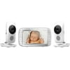 Motorola - Video Baby Monitor with (2) 2.4GHz Cameras and 5" Screen