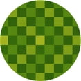 thumbnail image 1 of Ahgly Company Indoor Round Patterned Green Area Rugs, 5' Round, 1 of 6