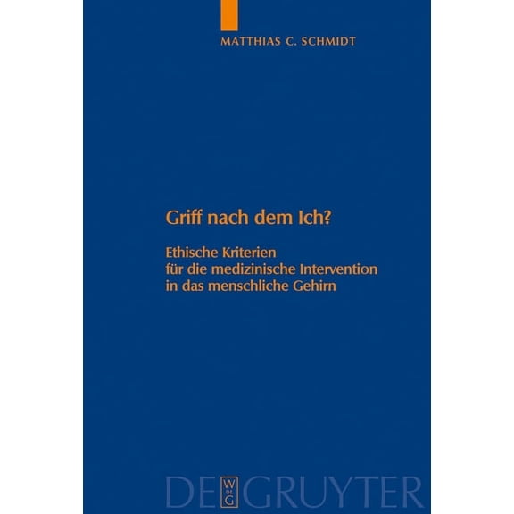 Studien Zu Wissenschaft Und Ethik Griff nach dem Ich?, Book 5, (Hardcover)