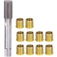 thumbnail image 1 of AVEKI Thread Repair Tools Kit Spark Plug Saver Metal M14x1.25 Inserts and M16x1.25 Tap Kit for Gasoline Engine Thread B0514, 1 of 8