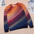 thumbnail image 6 of Sweatshirt For Womens Crewneck Galaxy Star Outer Space Hoodies Teen Girls Cute, 6 of 7