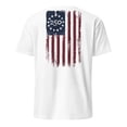 thumbnail image 5 of Men'S 250th Anniversary Letter Print Short Sleeve T-Shirt Patriotic Casual Comfortable Everyday Wear Top, 5 of 5