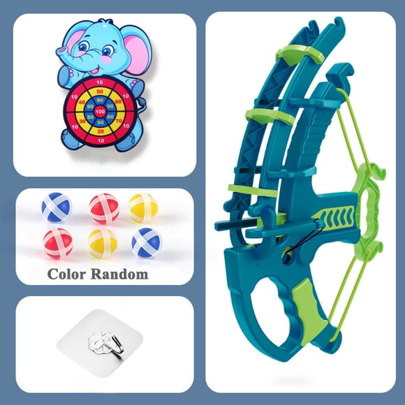 Animal Dart Board Sticky Ball Bow Target Dartboard Slingshot Shooting Games Toys for Kids Party Outdoor Indoor Arrow Toy Gift