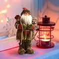 thumbnail image 3 of Snowman Ornamentos Colecciones, Colgante de decoración de árboles de Navidad, Decoraciones de estatuas de Navidad, Pieza central de mes Piel marrón de 45 cm Yotijar Figuras de Santa Claus, 3 of 7