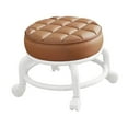 thumbnail image 2 of Paburas de rodillos giratorios de 360 ​​ degree Reladores giratorios universales de bajo ruido fácil para mover el asiento del heces de cambio de calzado café, 2 of 8