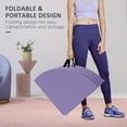thumbnail image 3 of Soozier Pole Dance Crash Mat, Foldable Pole Padding with Carrying Handles, Purple, 3 of 9