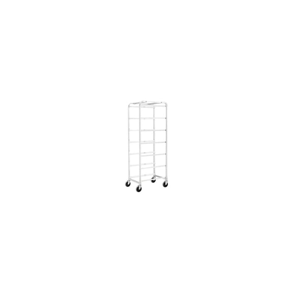 NSF Aluminum Lug Cart 26"L x 19"W x 70"H, Unassembled