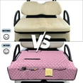 thumbnail image 4 of KUIFORTI Pattern Wave Golf Cart Seat Blanket Covers Summer Outdoor Anti-hot Club Car Blanket Universal Comfortable Compatible with EZGO and More 2 Person Seats Golf Carts, 4 of 7