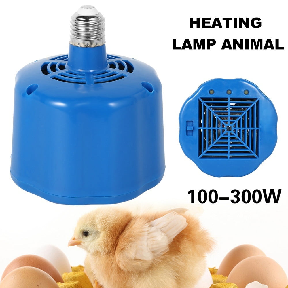 100-300W Heating Lamp Pet Chicken Poultry Keep Warming Cultivation Thermostat 