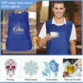 thumbnail image 5 of QUTETN 15pcs Suhine Blue Polyester Cobbler Aprons with 2 Deep Pockets & Side Ties - Adjustable  Smock Style for Work & Kitchen Use  Adjustable Smocks|Classic Apron Look|Woven Polyester, 5 of 5