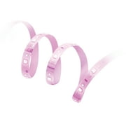 WiZ Connected 1M/3ft Smart Wifi LED White and Color Light Strip Extension, 16 Million Colors, Dimmable, Indoor Use