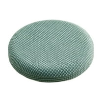 TACILIP Room Decor, Plaid Round Stool Cover Cover Swivel Chair Cover Bar Beauty Salon Stool Cover Cushion Protective Cover Lift Chair Cover, Gifts for Men