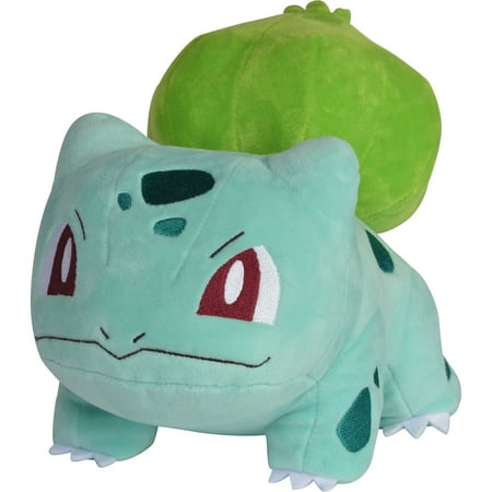 Pokemon Super Soft Stuffed Animal & Plush Toy, Bulbasaur, 8"(Selections May Vary)