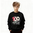 thumbnail image 5 of Ruyang The 100th Day Of School Sweatshirts Girls Cute Graphic Preppy Pullover Sweatshirt Oversized Back To 𝐒chool Shirt, 5 of 7