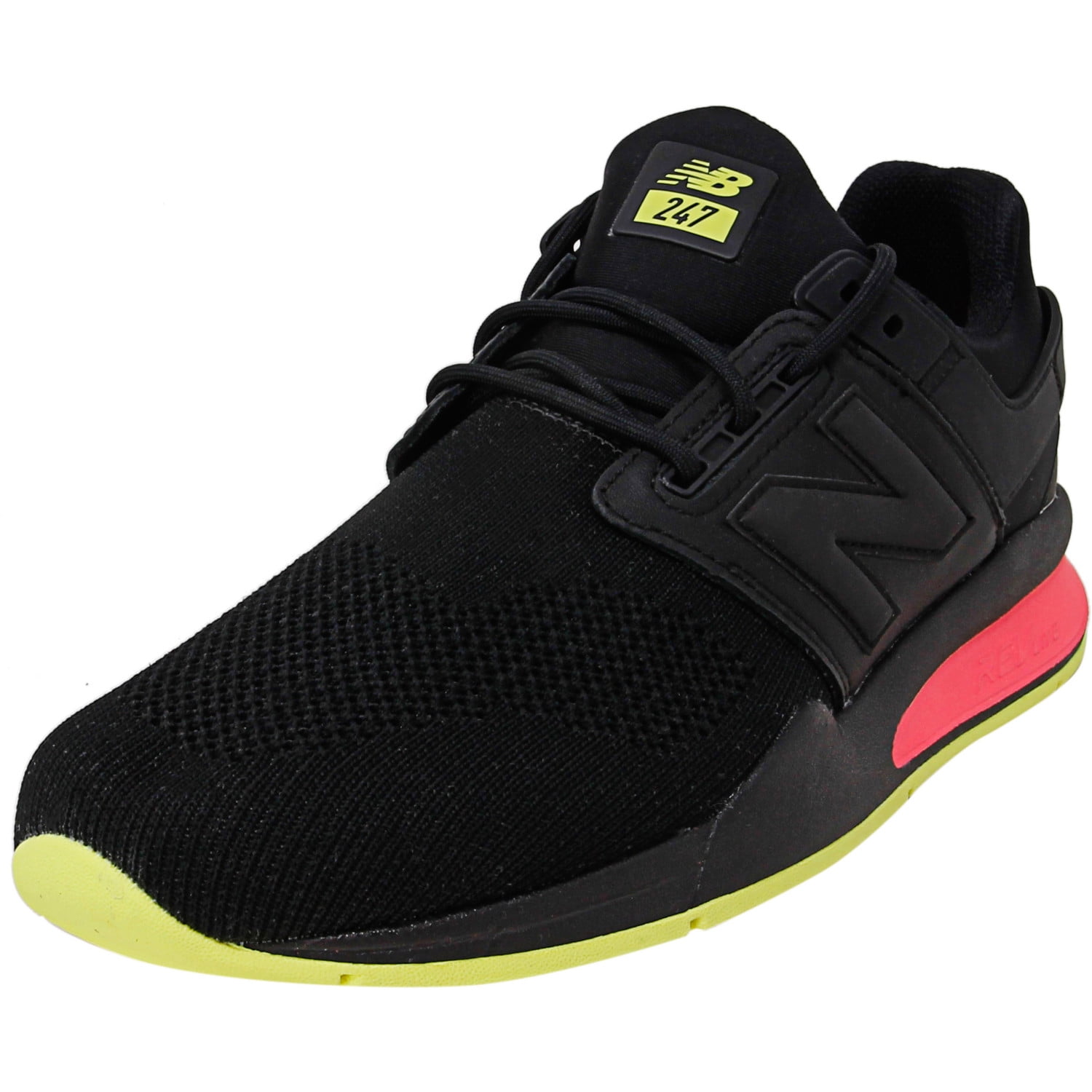 new balance 247 v2 black solar yellow